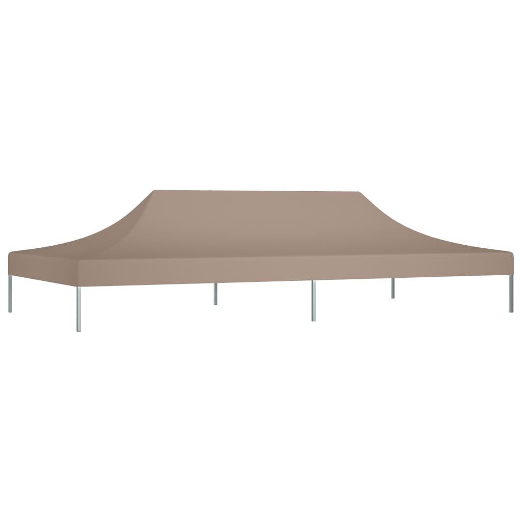 Proginės palapinės stogas, taupe spalvos, 6x3m, 270 g/m² цена и информация | Pavėsinės | pigu.lt