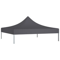 Proginės palapinės stogas, pilkos spalvos, 2x2m, 270 g/m² цена и информация | Беседки, навесы, тенты | pigu.lt