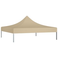 Proginės palapinės stogas, smėlio spalvos, 2x2m, 270 g/m² цена и информация | Беседки, навесы, тенты | pigu.lt