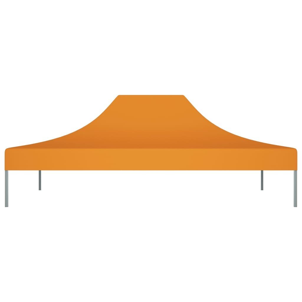 Proginės palapinės stogas, oranžinės spalvos, 4x3m, 270 g/m² kaina ir informacija | Pavėsinės | pigu.lt