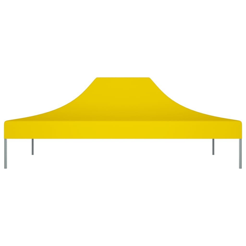 Proginės palapinės stogas, geltonos spalvos, 4x3m, 270 g/m² цена и информация | Pavėsinės | pigu.lt