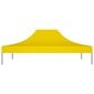 Proginės palapinės stogas, geltonos spalvos, 4x3m, 270 g/m² цена и информация | Pavėsinės | pigu.lt