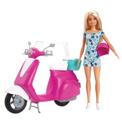 Lėlė Barbie And Her Scooter kaina ir informacija | Žaislai mergaitėms | pigu.lt