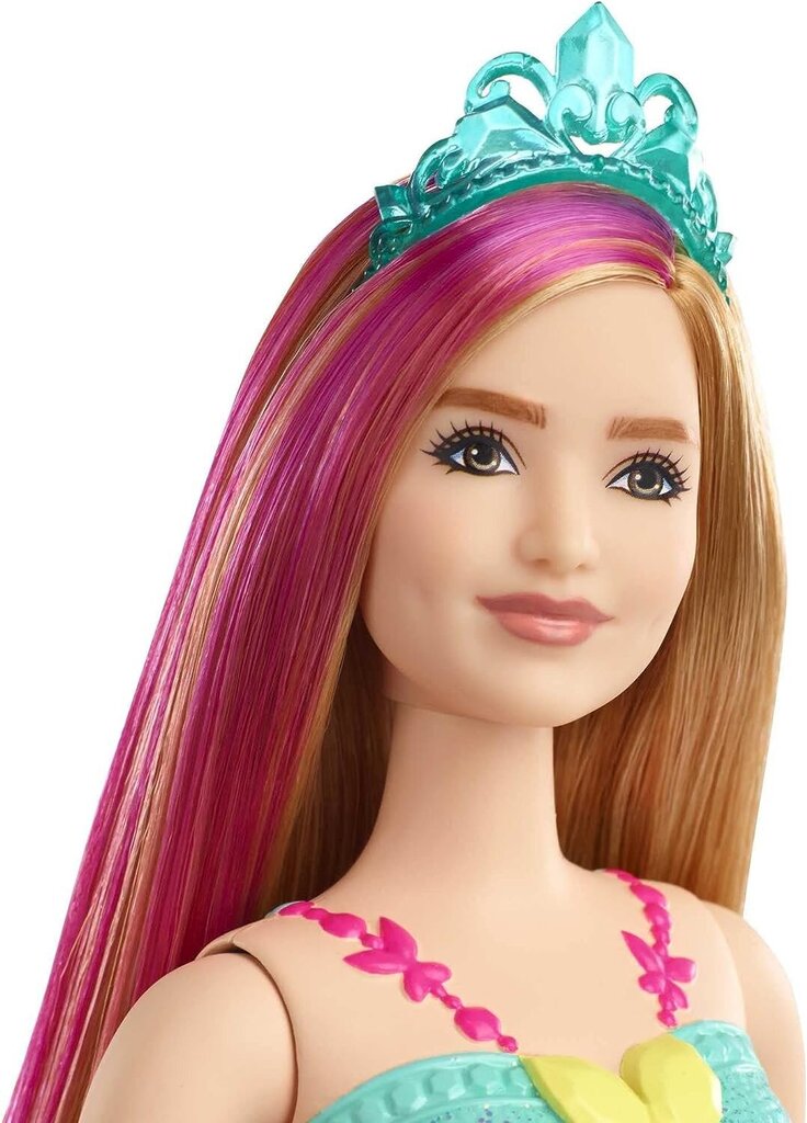 Barbie Dreamtopia Princesės lėlė mėlyna tiara (GJK16) kaina ir informacija | Žaislai mergaitėms | pigu.lt