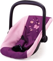 Lėlės automobilinė kėdutė Bayer 67657, violetinė kaina ir informacija | Žaislai mergaitėms | pigu.lt
