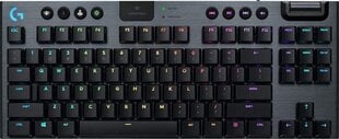 Беспроводная игровая клавиатура Logitech G915 Lightspeed (NO), черная цена и информация | Клавиатуры | pigu.lt