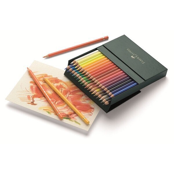 Spalvoti pieštukai Faber-Castell Polychromos, 36 spalvų kaina ir informacija | Piešimo, tapybos, lipdymo reikmenys | pigu.lt