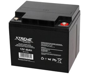 Švino akumuliatorius Xtreme AGM 12V 40.0Ah kaina ir informacija | Akumuliatoriai | pigu.lt