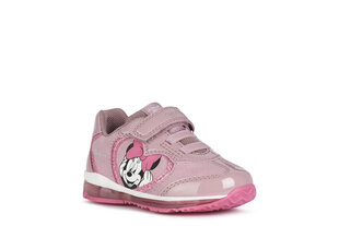 Geox Disney Minnie batukai mergaitėms, rožiniai kaina ir informacija | Sportiniai batai vaikams | pigu.lt