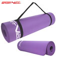 Gimnastikos kilimėlis SportVida NBR Non-Slip Exercise Mat 180x60x1 cm, violetinis