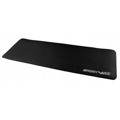 Gimnastikos kilimėlis SportVida, 180x60x1 cm, juodas kaina ir informacija | Kilimėliai sportui | pigu.lt