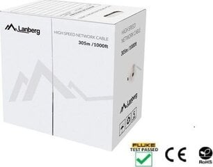 Lanberg LCU5-12CU-0305-G цена и информация | Кабели и провода | pigu.lt