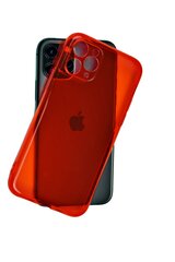 Чехол iPhone 11 Pro, Красный, Clear case цена и информация | Чехлы для телефонов | pigu.lt