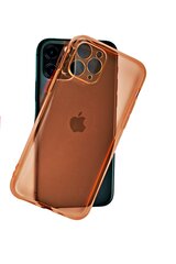 Чехол iPhone 11 Pro, Оранжевый, Clear case цена и информация | Чехлы для телефонов | pigu.lt