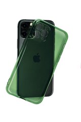 Чехол iPhone 11 Pro Max, Зелёный, Clear case цена и информация | Чехлы для телефонов | pigu.lt