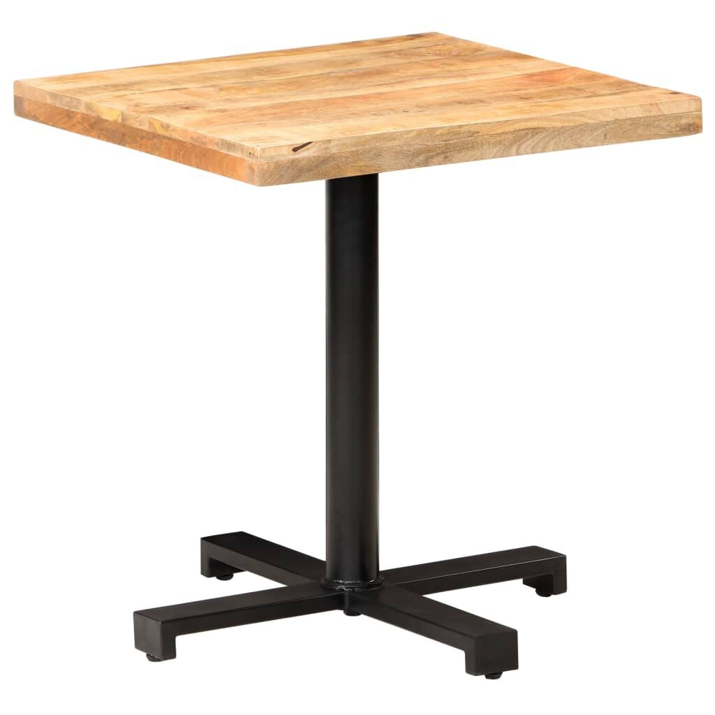 Bistro staliukas, 70x70x75 cm, rudas kaina ir informacija | Virtuvės ir valgomojo stalai, staliukai | pigu.lt