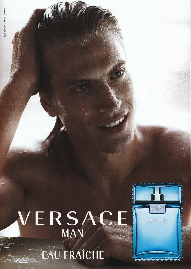 Tualetinis vanduo Versace Man Eau Fraiche EDT vyrams 200 ml kaina ir informacija | Kvepalai vyrams | pigu.lt