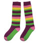 Pusilgės terminės kojinės vaikams stripe, violetinės kaina ir informacija | Kojinės, pėdkelnės mergaitėms | pigu.lt