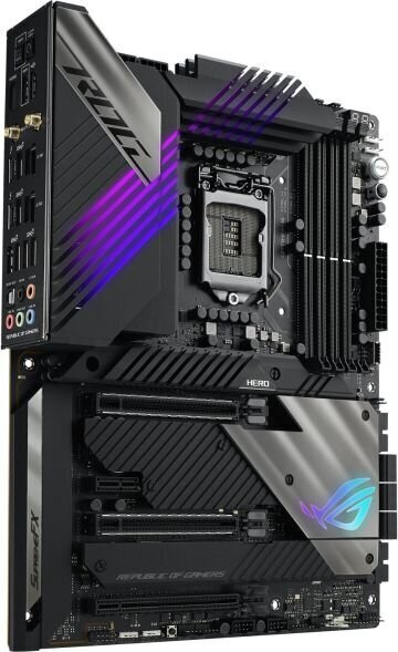 Asus Rog Maximus XII Hero kaina ir informacija | Pagrindinės plokštės | pigu.lt