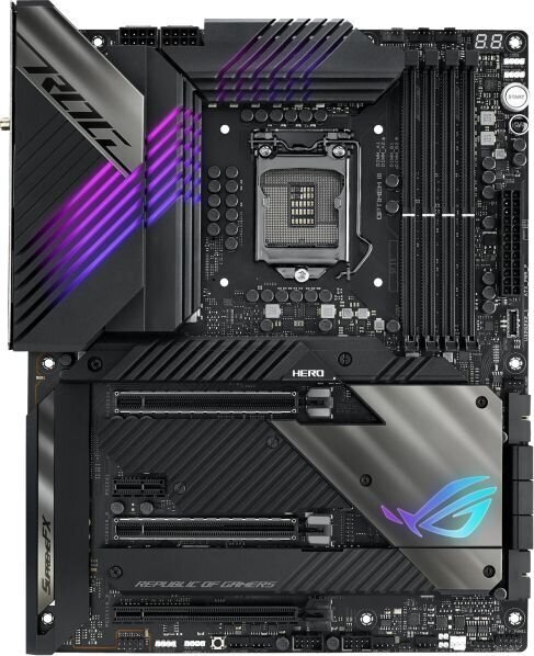 Asus Rog Maximus XII Hero kaina ir informacija | Pagrindinės plokštės | pigu.lt