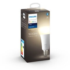 Philips HueW 15.5W A67 E27 1P  (100W equivalent) цена и информация | Электрические лампы | pigu.lt