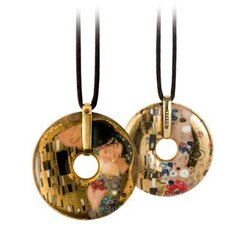 Pakabukas Gustav Klimt - Bučinys kaina ir informacija | Kaklo papuošalai | pigu.lt