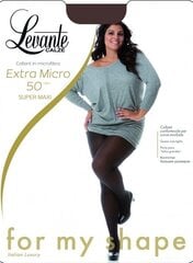 Черные колготки большого размера Levante 50 DEN Extra Super Maxi цена и информация | Колготки | pigu.lt