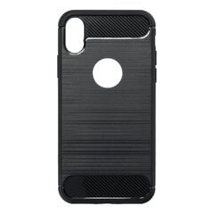 Back case carbon skirta Samsung Galaxy A20S, juodas kaina ir informacija | Telefono dėklai | pigu.lt