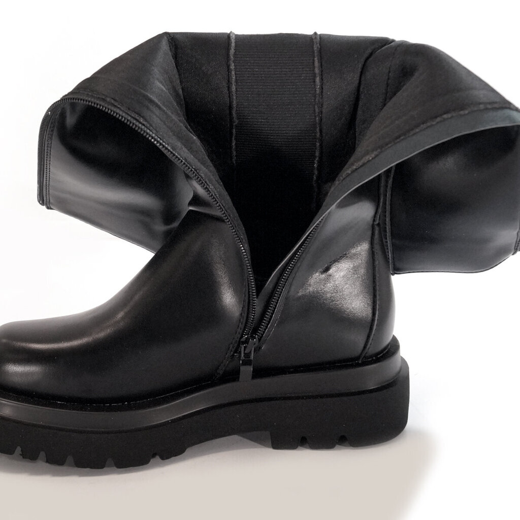 Auliniai batai moterims, juodi цена и информация | Aulinukai, ilgaauliai batai moterims | pigu.lt