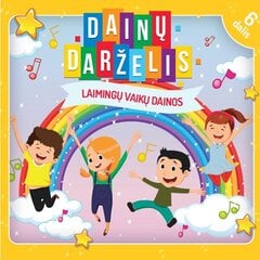 CD DAINŲ DARŽELIS 6 dalis "Laimingų vaikų dainos" kaina ir informacija | Vinilinės plokštelės, CD, DVD | pigu.lt