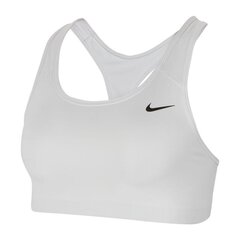 Женский спортивный бюстгальтер Nike Swoosh Bra W BV3630-100, белый. цена и информация | Бюстгальтеры | pigu.lt