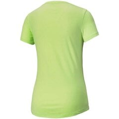 Sportiniai marškinėliai moterims Puma W 853455 34, žali kaina ir informacija | Sportinė apranga moterims | pigu.lt