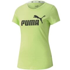 Sportiniai marškinėliai moterims Puma W 853455 34, žali kaina ir informacija | Sportinė apranga moterims | pigu.lt