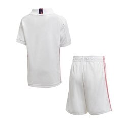 Sportinis kostiumas berniukams Adidas Real Madrid Home Jr FQ7487, baltas kaina ir informacija | Marškinėliai berniukams | pigu.lt