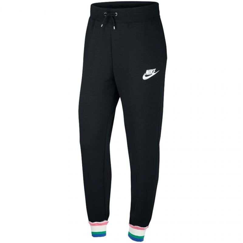Sportinės kelnės moterims Nike Heritage Flc W CU5909 010 (74282), juodos kaina ir informacija | Sportinė apranga moterims | pigu.lt