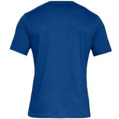 Sportiniai marškinėliai vyrams Under Armor Boxed Sportstyle Ss M 1329581 400, mėlyni kaina ir informacija | Sportinė apranga vyrams | pigu.lt