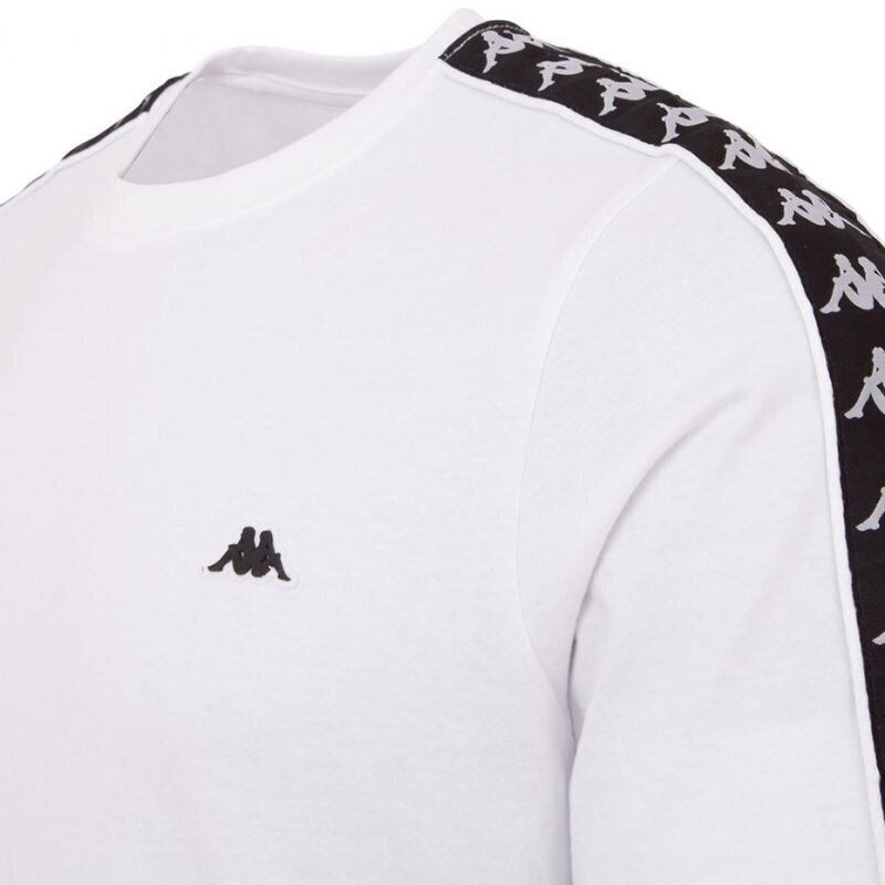 Sportiniai marškinėliai vyrams Kappa Hanno M 308011 11-0601, balti kaina ir informacija | Sportinė apranga vyrams | pigu.lt