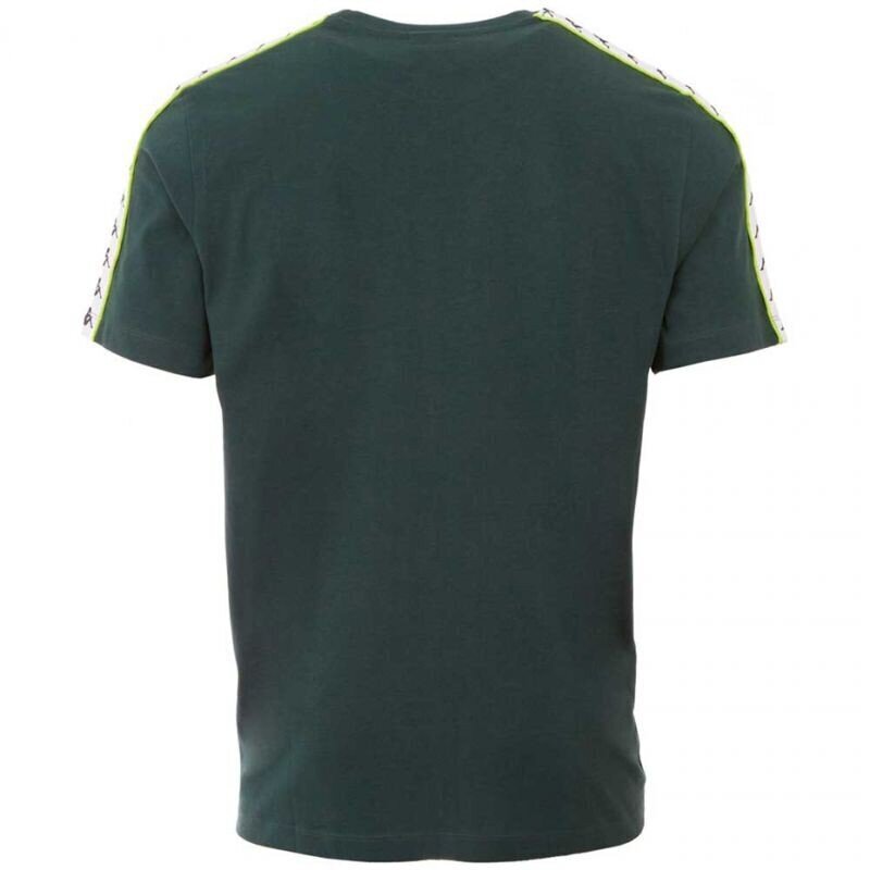 Sportiniai marškinėliai vyrams Kappa Hanno M 308011 19-5320, žali kaina ir informacija | Sportinė apranga vyrams | pigu.lt