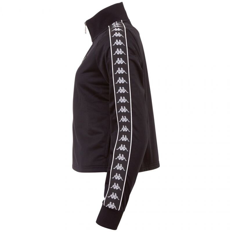 Džemperis moterims Kappa Hasina W 308008 19-4006, juodas цена и информация | Sportinė apranga moterims | pigu.lt