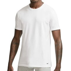 Мужская спортивная футболка Nike Everyday Cotton Stretch 2Pak M 0000KE1010-100 (74346), белая цена и информация | Мужские термобрюки, темно-синие, SMA61007 | pigu.lt