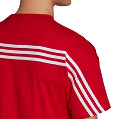 Спортивная футболка мужская Adidas Must Haves 3 Stripes M GC9058 74351 цена и информация | Мужская спортивная одежда | pigu.lt