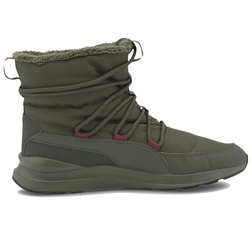 Žiemos batai moterims Puma Adela Winter Boot Thyme W 369862 05, žali kaina ir informacija | Sportiniai bateliai, kedai moterims | pigu.lt