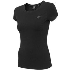 Sportiniai marškinėliai moterims 4F W NOSD4 TSD300 21S 74580 kaina ir informacija | Sportinė apranga moterims | pigu.lt