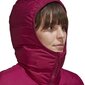 Striukė moterims Adidas Helionic Down Hooded W GM5345 74721 kaina ir informacija | Striukės moterims | pigu.lt