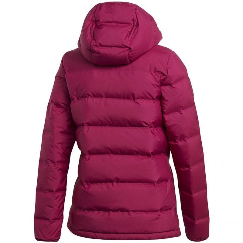 Striukė moterims Adidas Helionic Down Hooded W GM5345 74721 kaina ir informacija | Striukės moterims | pigu.lt