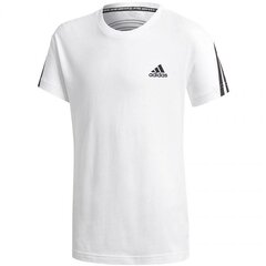 Sportiniai marškinėliai berniukams Adidas 3S Tee Jr GE0658 kaina ir informacija | Marškinėliai berniukams | pigu.lt