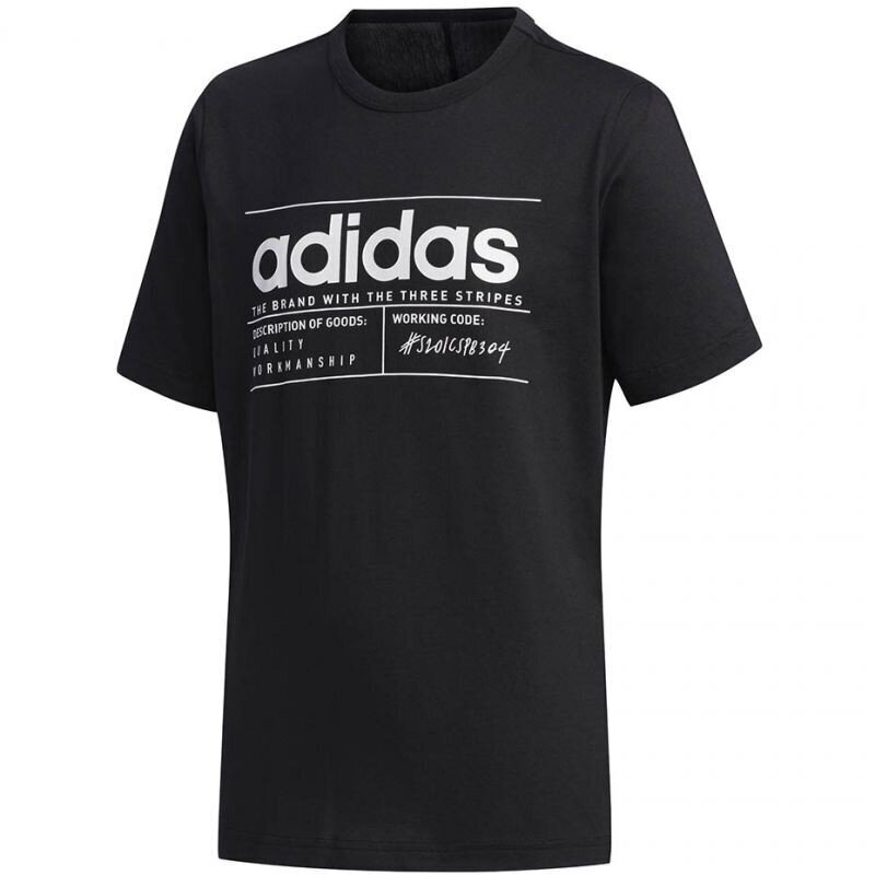 Marškinėliai berniukams Adidas Youth Boys Brilliant Basic Jr FM0776 74741 kaina ir informacija | Marškinėliai berniukams | pigu.lt