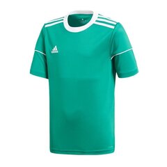 Спортивная футболка для мальчиков Adidas Squadra 17 Jr BJ9200, зеленая цена и информация | Рубашки для мальчиков | pigu.lt