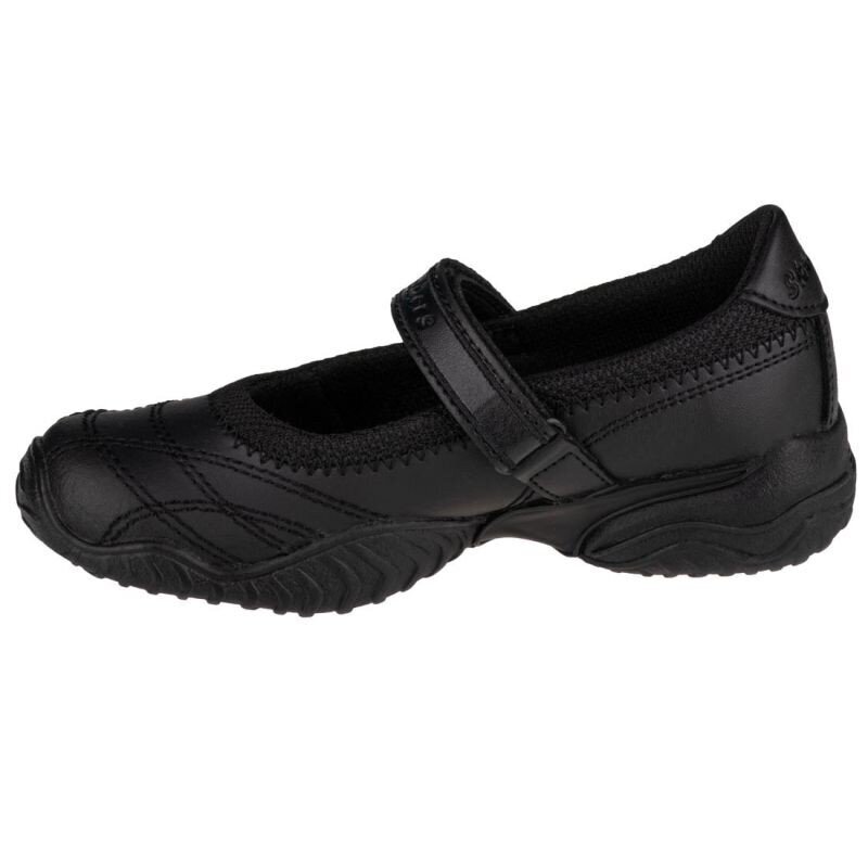 Laisvalaikio batai moterims Skechers Velocity-Pouty Jr 81264L-BLK, juodi kaina ir informacija | Sportiniai batai vaikams | pigu.lt