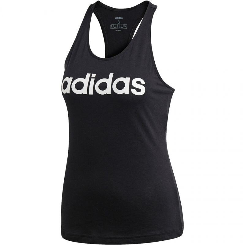 Sportiniai marškinėliai moterims Adidas Essentials Linear Slim Tank W DP2359 75137 kaina ir informacija | Sportinė apranga moterims | pigu.lt